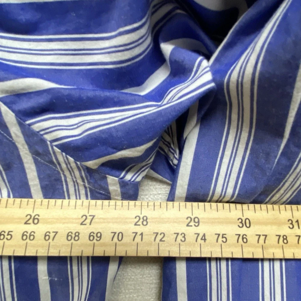 Polo Ralph Lauren Alcott Button Down Shirt‎ Mens 17 1/2 (36/37) Striped Pony